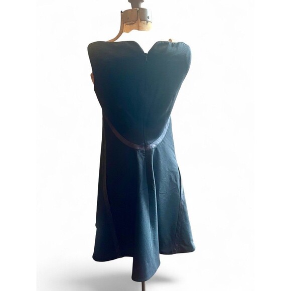 Zac Posen Black Wool & Silk Cocktail Dress Size 6 – Italian Fabric, Silk Lining - Picture 5 of 16